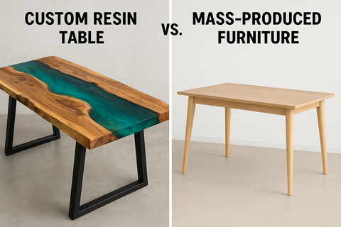 Custom Resin Table vs. Mass-Produced Furniture: Which Should You Buy?