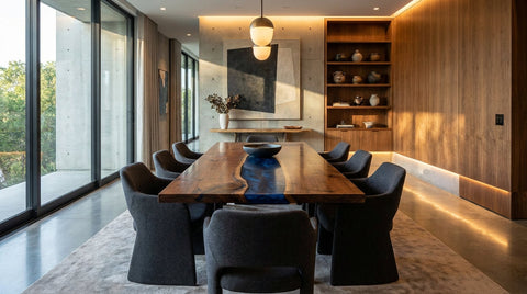 Epoxy River Table vs. Pure Natural Live Edge Table: Which Style Fits Your Modern Interior Better?