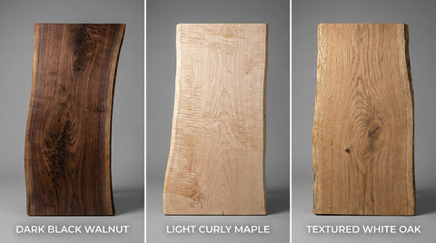 Walnut, Maple, or Oak? The Ultimate Guide to Choosing Wood for Your River Table