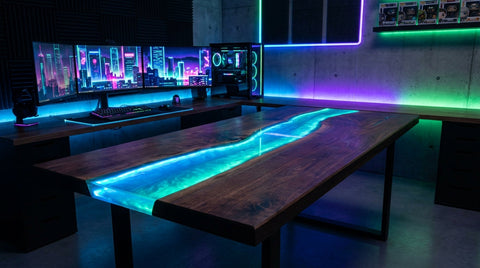 From Viral Short Video "Glowing Resin Tables" to Physical Delivery: How Neighborhood Artisans Realize Your Creative Vision