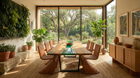 Biophilic Design: How Your Resin Table Becomes a “Mental Health Regulator”