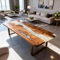 Custom-Black-Walnut-Epoxy-Resin-River-Table-Alabaster-Pearl-Resin-VJP-673-05