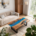 Custom-Black-Walnut-Epoxy-Resin-River-Table-Caribbean-Turquoise-KDX-742-06