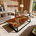 Custom-Black-Walnut-Epoxy-Resin-River-Table-Crystal-Clear-VKM-528-05