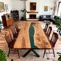 Custom-Black-Walnut-Epoxy-Resin-River-Table-Deep-Emerald-NQJ-742-07