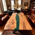 Custom-Black-Walnut-Epoxy-Resin-River-Table-Deep-Emerald-NQJ-742-08