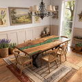 Custom-Black-Walnut-Epoxy-Resin-River-Table-Emerald-Green-VQJ-637-08