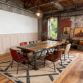 Custom-Black-Walnut-Epoxy-Resin-River-Table-Emerald-Green-VQJ-637-11