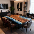Custom-Black-Walnut-Epoxy-Resin-River-Table-Ocean-Blue-Gradient-VJQ-582-01