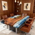 Custom-Black-Walnut-Epoxy-Resin-River-Table-Ocean-Blue-Gradient-VJQ-582-02