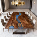 Custom-Black-Walnut-Epoxy-Resin-River-Table-Sapphire-Blue-Resin-QMN736-06