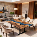 Custom-Black-Walnut-Epoxy-Resin-River-Table-Sapphire-Blue-Resin-QYT-572-01