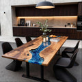 Custom-Black-Walnut-Epoxy-Resin-River-Table-Sapphire-Blue-Resin-QYT-572-06
