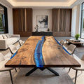 Custom-Black-Walnut-Epoxy-Resin-River-Table-Sapphire-Blue-Resin-VKT-593-04
