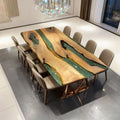 Custom-Black-Walnut-Epoxy-Resin-River-Table-Sea-Glass-Emerald-VQS-638-02