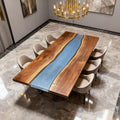 Custom-Black-Walnut-Epoxy-Resin-River-Table-Steel-Blue-Resin-ZQF-582-02