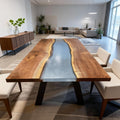 Custom-Black-Walnut-Epoxy-Resin-River-Table-Steel-Blue-Resin-ZQF-582-04