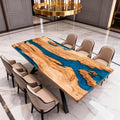 Custom-Olive-Wood-Epoxy-Resin-River-Table-Aegean-Blue-VJP-684-04