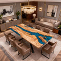 Custom-Olive-Wood-Epoxy-Resin-River-Table-Aegean-Blue-VJP-684-05