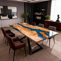 Custom-Olive-Wood-Epoxy-Resin-River-Table-Aegean-Blue-VJP-684-06