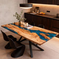 Custom-Olive-Wood-Epoxy-Resin-River-Table-Aegean-Blue-VJP-684-07