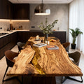 Custom-Olive-Wood-Epoxy-Resin-River-Table-Amber-Gold-Resin-JQF-824-07