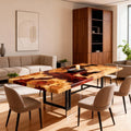 Custom-Olive-Wood-Epoxy-Resin-River-Table-Burgundy-Resin-QNZ-482-01