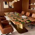 Custom-Olive-Wood-Epoxy-Resin-River-Table-Emerald-Resin-VKT582-06