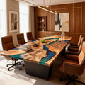 Custom-Olive-Wood-Epoxy-Resin-River-Table-Midnight-Blue-And-Jade-Green-QNZ-582-02