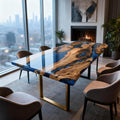 Custom-Olive-Wood-Epoxy-Resin-River-Table-Sapphire-Blue-Resin-ZMQ-472-01