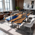 Custom-Olive-Wood-Epoxy-Resin-River-Table-Sapphire-Blue-Resin-ZMQ-472-07