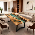 Custom-Olive-Wood-Epoxy-Resin-River-Table-Sea-Glass-Teal-LQH-782-02