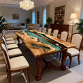Custom-Olive-Wood-Epoxy-Resin-River-Table-Sea-Glass-Teal-LQH-782-08