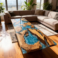 Custom-Olive-Wood-Epoxy-Resin-River-Table-Sea-Glass-Turquoise-LQM-847-06