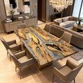 Custom-Olive-Wood-Epoxy-Resin-River-Table-Smoky-Graphite-Resin-QZT947-03