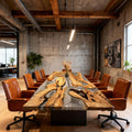 Custom-Olive-Wood-Epoxy-Resin-River-Table-Smoky-Graphite-Resin-QZT947-05