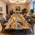 Custom-Olive-Wood-Epoxy-Resin-River-Table-Smoky-Graphite-Resin-QZT947-06