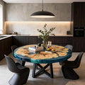 Custom-Olive-Wood-Epoxy-Resin-River-Table-Turquoise-To-Cerulean-Resin-NXJ-482-01