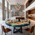 Custom-Olive-Wood-Epoxy-Resin-River-Table-Turquoise-To-Cerulean-Resin-NXJ-482-04