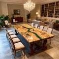Custom-Poplar-Wood-Epoxy-Resin-River-Table-Emerald-Green-GNS-482-06