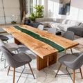 Custom-Poplar-Wood-Epoxy-Resin-River-Table-Emerald-Green-ZKP-782-08