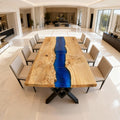 Custom-Poplar-Wood-Epoxy-Resin-River-Table-Sapphire-Blue-ZKP-482-05