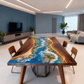 Custom-Walnut-Epoxy-Resin-River-Table-Aegean-Blue-KRD-582-09