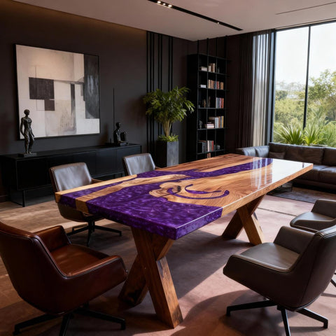 Custom-Walnut-Epoxy-Resin-River-Table-Amethyst-Purple-WQJ742-03