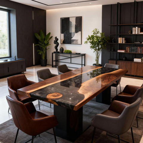 Custom-Walnut-Epoxy-Resin-River-Table-Black-Pearl-ZJW584-07