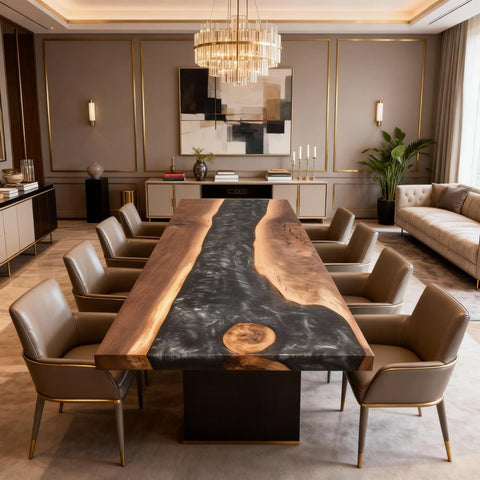 Custom-Walnut-Epoxy-Resin-River-Table-Black-Pearl-ZJW584-09