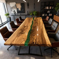 Custom-Walnut-Epoxy-Resin-River-Table-Emerald-Green-JXT-642-05