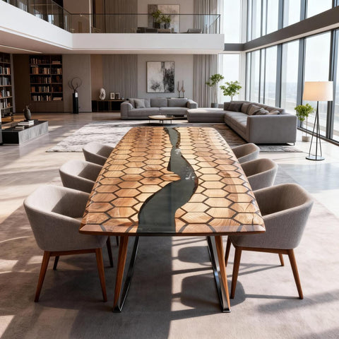 Custom-Walnut-Epoxy-Resin-River-Table-Emerald-Green-Resin-RZQ-728-01