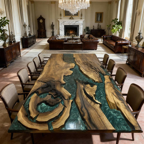 Custom-Walnut-Epoxy-Resin-River-Table-Emerald-Teal-Resin-KRM-582-01