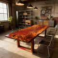 Custom-Walnut-Epoxy-Resin-River-Table-Garnet-Red-Resin-NQH-742-02